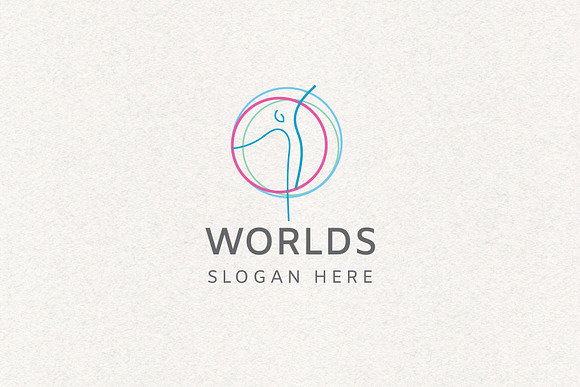 Worlds Logo Template in Logo Templates - product preview 1