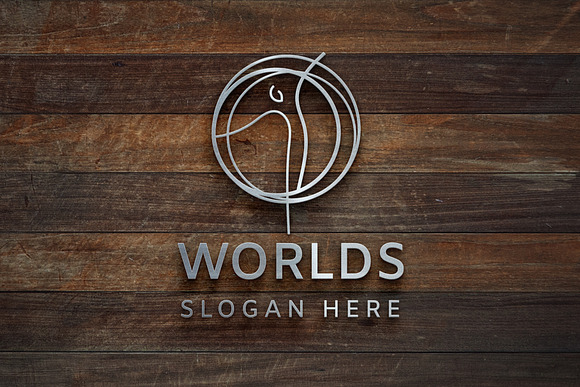 Worlds Logo Template in Logo Templates - product preview 3