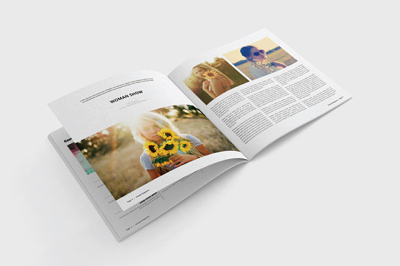 Square Magazine Template in Magazine Templates - product preview 3