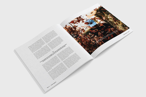 Square Magazine Template in Magazine Templates - product preview 7