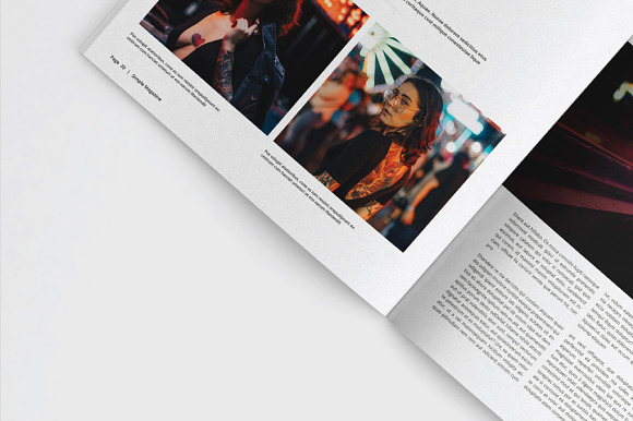 Square Magazine Template in Magazine Templates - product preview 14