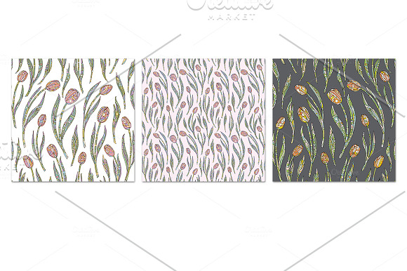 Tulips collection in Patterns - product preview 1
