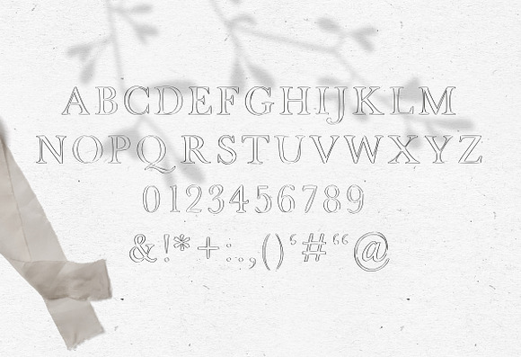 FONT DUO / STRANDLIEBE & kleinigkeit in Serif Fonts - product preview 1