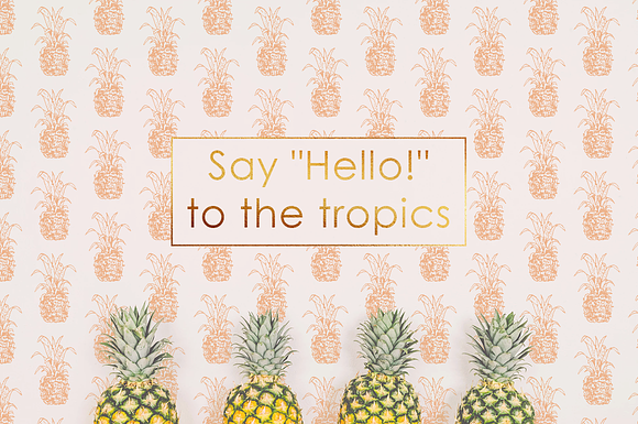 Tropical illustrations and patterns in Illustrations - product preview 7