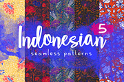 Indonesian Seamless Patterns Pack