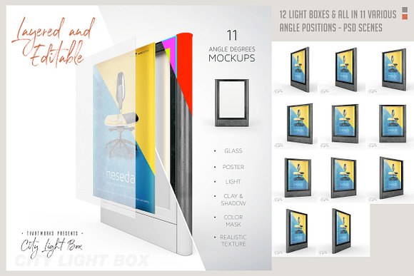 Light Board - 123 Mockups & 6 Scenes in Mockup Templates - product preview 8