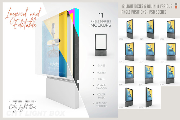 Light Board - 123 Mockups & 6 Scenes in Mockup Templates - product preview 10