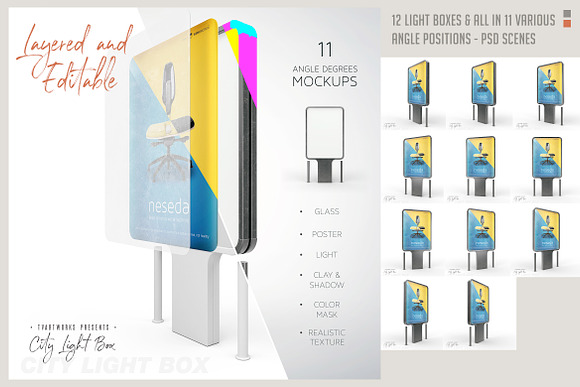 Light Board - 123 Mockups & 6 Scenes in Mockup Templates - product preview 14