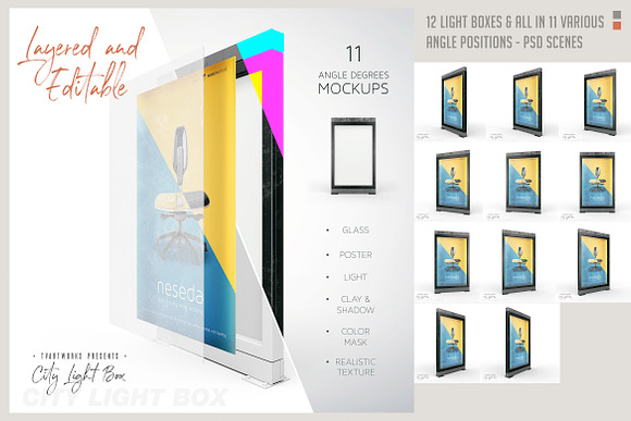 Light Board - 123 Mockups & 6 Scenes in Mockup Templates - product preview 16