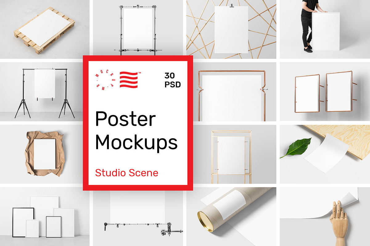 Mockup Bundle - All in One! in Scene Creator Mockups - product preview 8