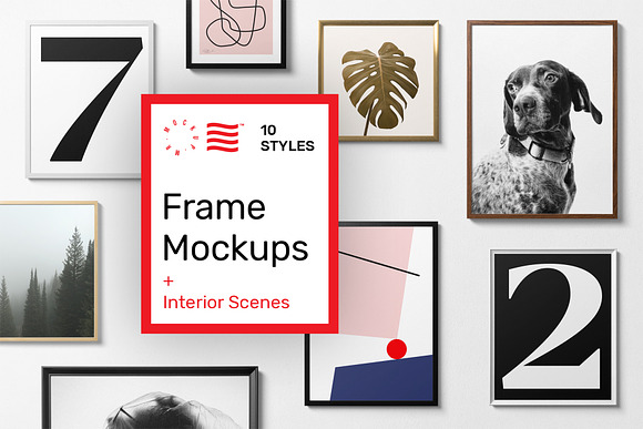 Mockup Bundle - All in One! in Scene Creator Mockups - product preview 4