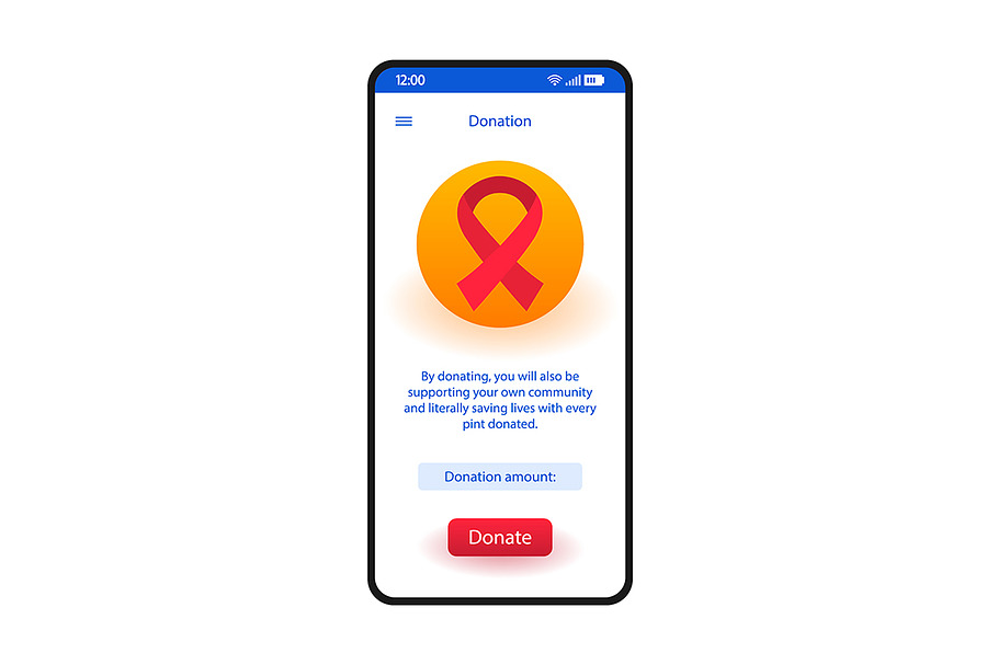 Donation smartphone interface in Add-Ons - product preview 8
