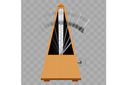 Metronome vector illustration