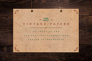 25 Vintage Paper Textures