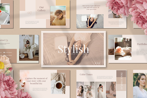 New Stylish - PowerPoint Template