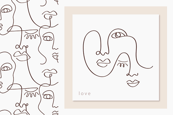 One Line Drawings. Faces & Patterns in Graphics - product preview 10