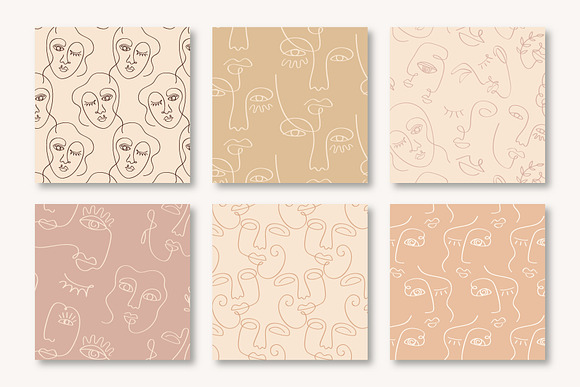 One Line Drawings. Faces & Patterns in Graphics - product preview 14
