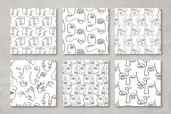 One Line Drawings. Faces & Patterns in Graphics - product preview 16
