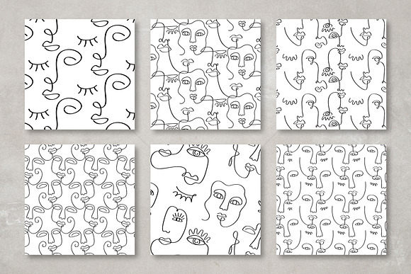 One Line Drawings. Faces & Patterns in Graphics - product preview 17