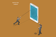 Mobile phone protection threats