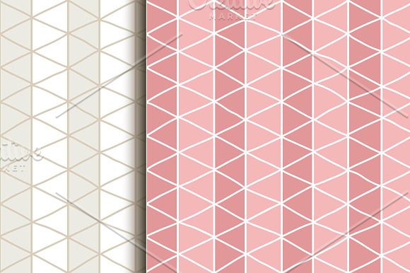 8 Seamless Patterns, Lines & Chevron in Patterns - product preview 1