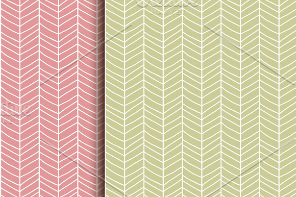 8 Seamless Patterns, Lines & Chevron in Patterns - product preview 4