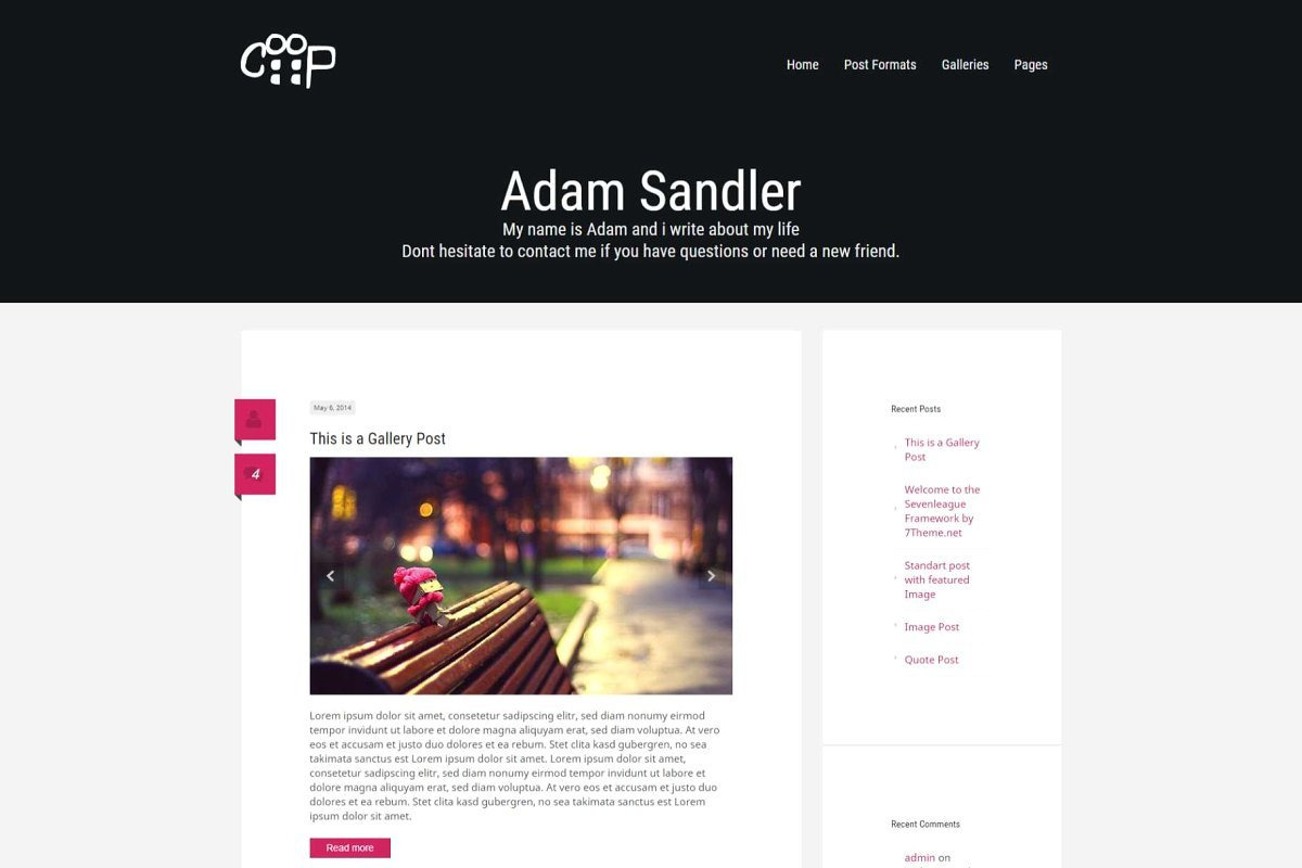 Coop - WordPress Blogging Theme in WordPress Blog Themes - product preview 8