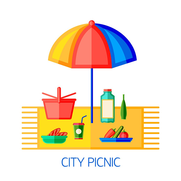 City park. in Illustrations - product preview 1
