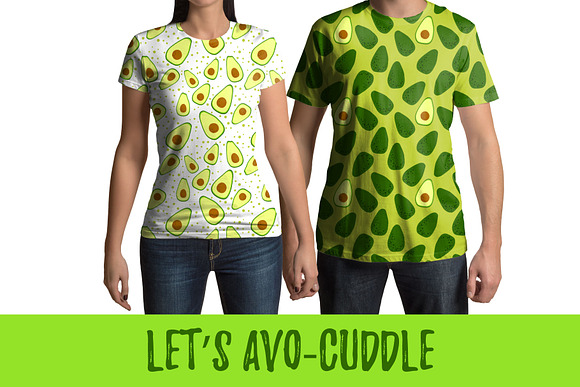 Avocado Drawings & Pattern Set in Patterns - product preview 6