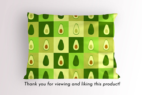 Avocado Drawings & Pattern Set in Patterns - product preview 8