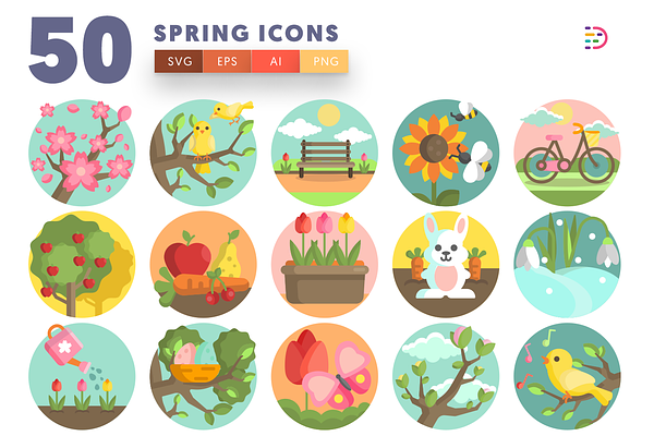 Spring Icons