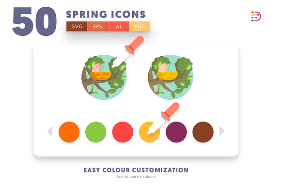 Spring Icons in Icons - product preview 6