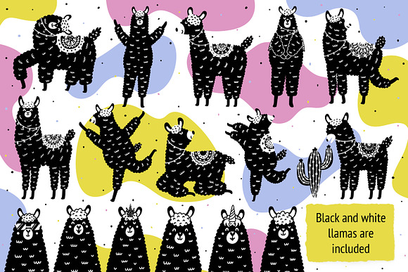 Oh Llama Graphic Pack in Illustrations - product preview 8