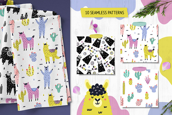 Oh Llama Graphic Pack in Illustrations - product preview 16