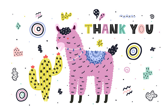 Oh Llama Graphic Pack in Illustrations - product preview 21