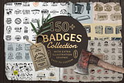 150 Badges + Extra Graphics Bundle
