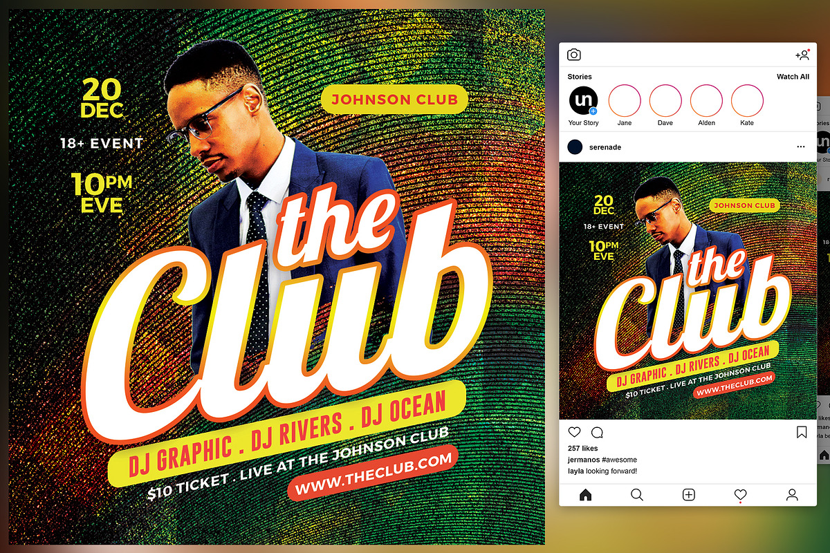 The Club Flyer in Flyer Templates - product preview 8