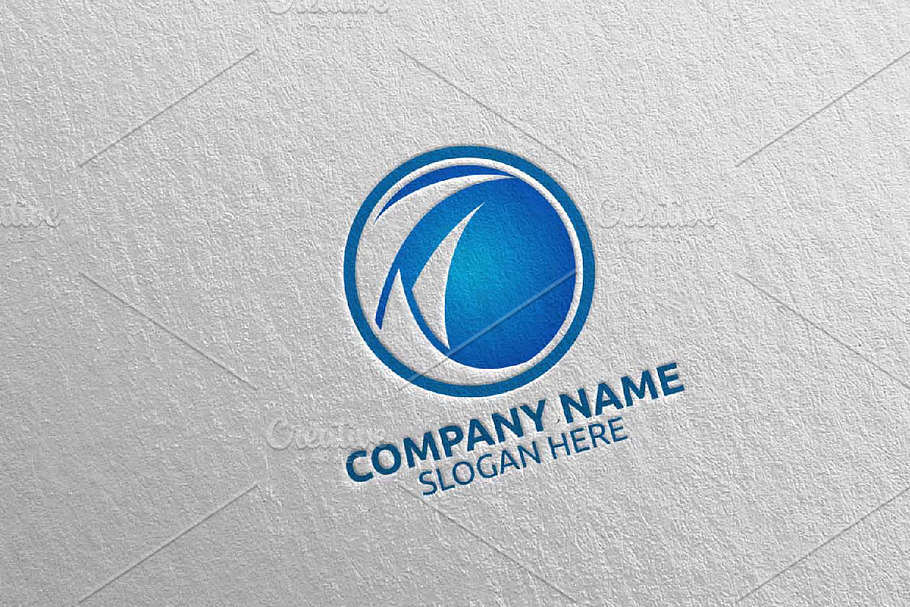 Letter F Logo Design 8 in Logo Templates - product preview 8