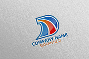 Letter D Logo Design 9