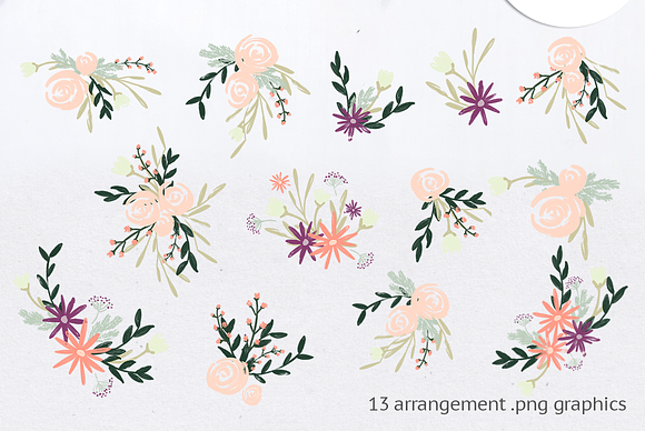 Ready for Spring Florals in Illustrations - product preview 1