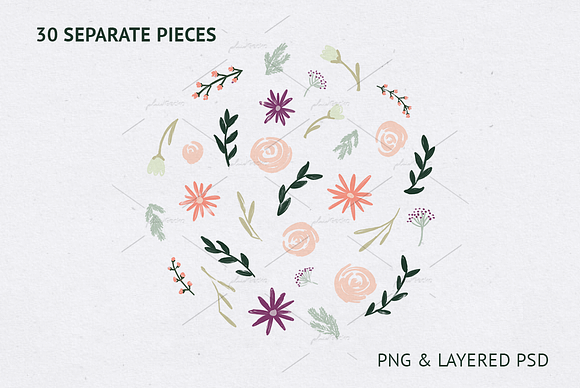 Ready for Spring Florals in Illustrations - product preview 2