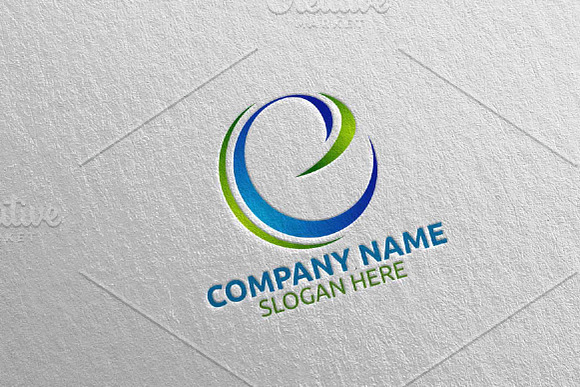 Letter E Logo Design 10 in Logo Templates - product preview 1
