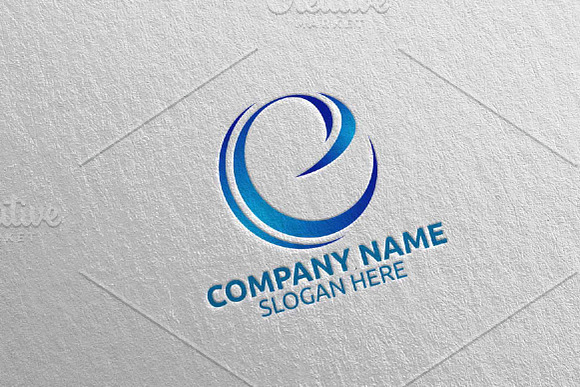 Letter E Logo Design 10 in Logo Templates - product preview 4