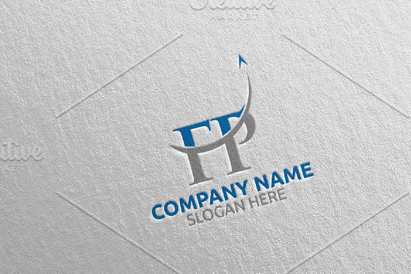 Letter F, P FP Logo Design 13 in Logo Templates - product preview 2