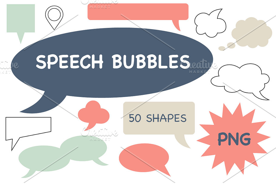 Speech bubbles in Graphics - product preview 8