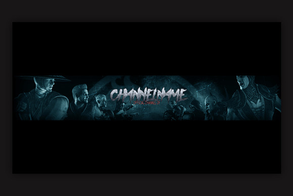 10 Gaming YouTube Banner Template in YouTube Templates - product preview 5