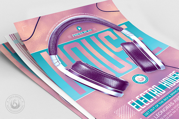 Special Dj Flyer Bundle V5 in Flyer Templates - product preview 7