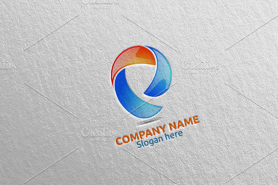 Letter P Logo Design 17 in Logo Templates - product preview 8
