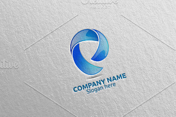 Letter P Logo Design 17 in Logo Templates - product preview 2