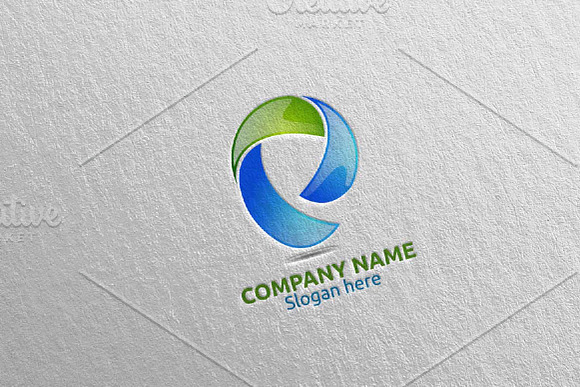 Letter P Logo Design 17 in Logo Templates - product preview 4